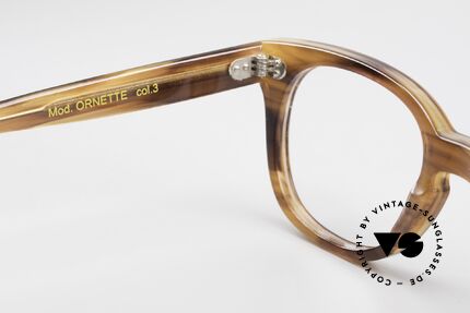 Lesca Ornette Striking Men's Frame Timeless, demo lenses could be replaced with prescriptions, Made for Men