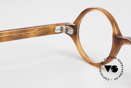 Lesca P60 Round Glasses Women And Men, demo lenses could be replaced with prescriptions, Made for Men and Women Lesca P60 Round Glasses Women And Men, demo lenses could be replaced with prescriptions, Made for Men and Women