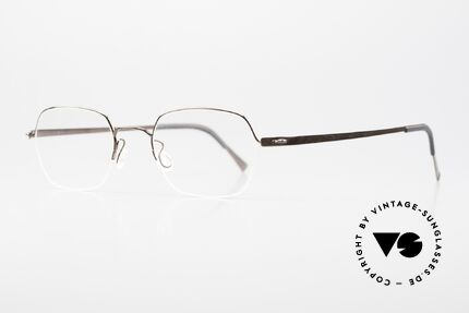 Lindberg 3043 Strip Titan Titanium Frame Women & Men, distinctive quality and design (award-winning frame), Made for Men and Women