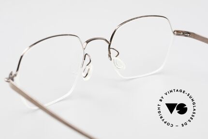 Lindberg 3043 Strip Titan Titanium Frame Women & Men, minimalist design: free from screws, rivets and welds, Made for Men and Women