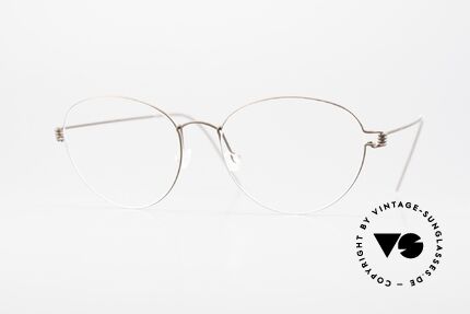 Lindberg Moar Air Titan Rim Ladies Eyeglasses Panto Style, LINDBERG women's glasses; Air Titanium Rim series, Made for Women