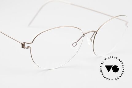Lindberg Moar Air Titan Rim Ladies Eyeglasses Panto Style, never worn & with original magnetic case by Lindberg, Made for Women