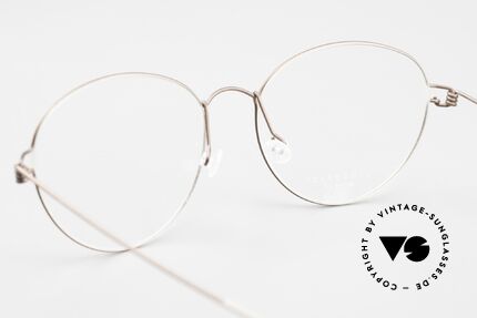 Lindberg Moar Air Titan Rim Ladies Eyeglasses Panto Style, simple & strong frame: free from screws, rivets & welds, Made for Women