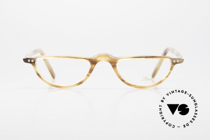 Lunor A5 219 Lunor Reading Glasses Acetate, A5 model 219 col. 03 ("wood optic") in size 45/18, 146, Made for Men and Women