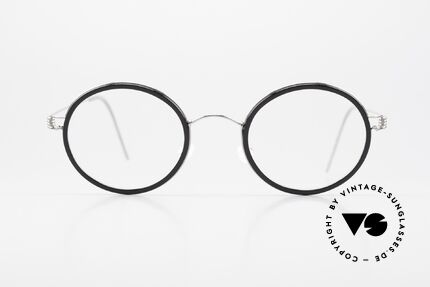 Lindberg Cameron Air Titan Rim Round Titan Frame Women Men, mod. Cameron in size 46-22, temple length 135, col. P10, Made for Men and Women