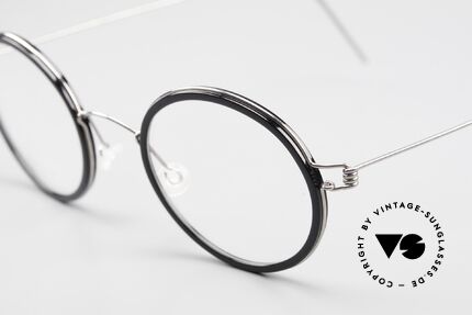 Lindberg Cameron Air Titan Rim Round Titan Frame Women Men, simply timeless, stylish and innovative: grade 'vintage', Made for Men and Women