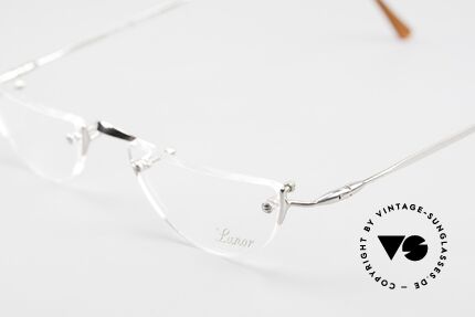 Lunor Hey 1 Classic Reading Rimless Reading Eyeglasses, NO RETRO EYEGLASSES; but a luxury vintage ORIGINAL, Made for Men and Women