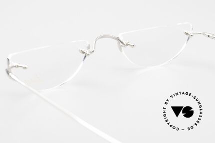 Lunor Hey 1 Classic Reading Rimless Reading Eyeglasses, Size: small, Made for Men and Women