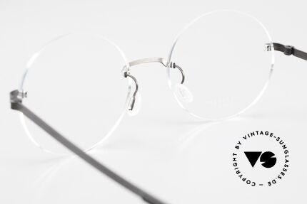 Lindberg 2293 Spirit Titan Round Oval Titan Frame Rimless, unworn, New Old Stock, with original case by Lindberg, Made for Men and Women