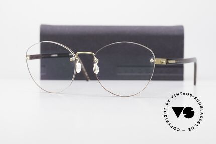Women's rimless titanium eyeglasses on sale