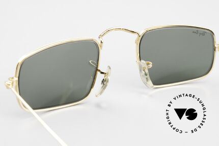 Ray Ban Classic Style IV Square Frame Small B&L USA, catalog name: Style 4 Square, W0982, G-15, 45/21, Made for Men and Women