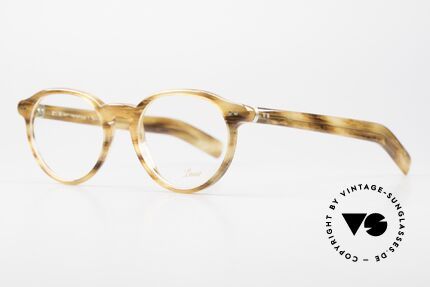 Lunor A6 249 Acetate Collection Panto Frame, traditional German brand; quality handmade in Germany, Made for Men and Women