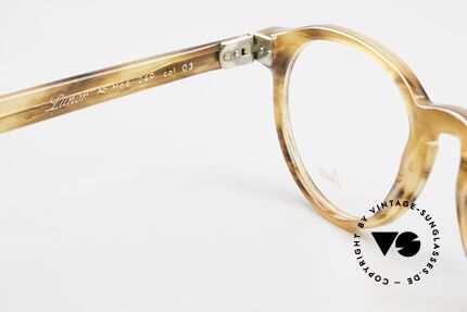 Lunor A6 249 Acetate Collection Panto Frame, Size: medium, Made for Men and Women