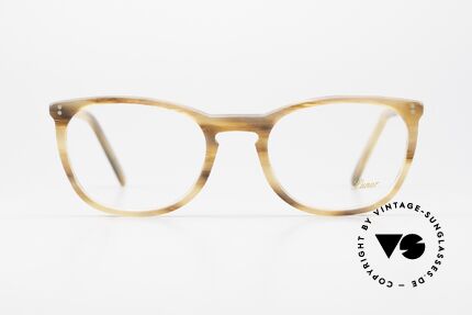Lunor A9 312 Women's Eyeglasses Acetate, the "A" stands for 'acetate' (with precise riveted hinge), Made for Women