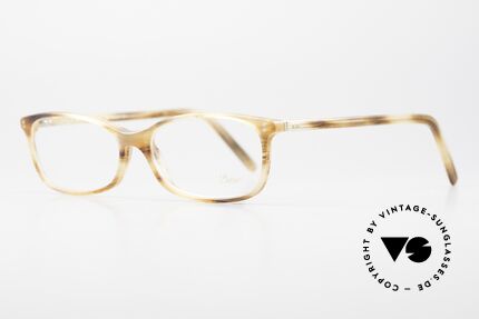 Lunor A9 318 Women's Reading Eyeglasses, very interesting frame pattern: tortoise / wood texture, Made for Women