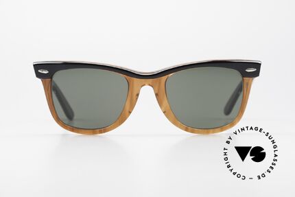 Ray Ban Wayfarer I Old 80's USA B&L Sunglasses, the old ORIGINAL: often copied, but never matched, Made for Men and Women
