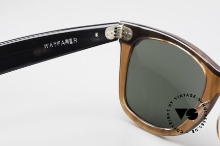 Ray Ban Wayfarer I Old 80's USA B&L Sunglasses, no "Italy Ray-Ban"; but an old 1980's USA ORIGINAL, Made for Men and Women