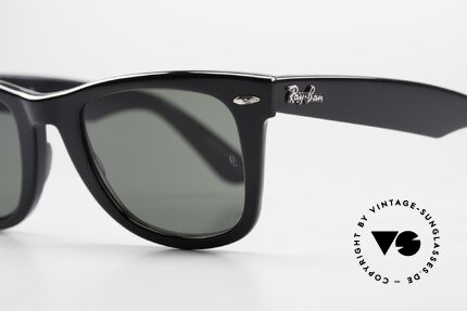 Ray Ban Wayfarer I Blues Brothers Sunglasses 80s, NO retro sunglasses, but a rare old B&L original, Made for Men and Women