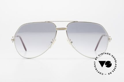 Cartier Vendome LC - M Palladium Mineral Persol Lenses, mod. "Vendome" was launched in 1983 & made till 1997, Made for Men