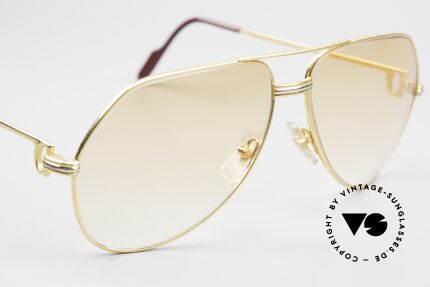 Cartier Vendome LC - L Orange Gradient Sun Lenses, true luxury accessory and single item, ONE OF A KIND!, Made for Men