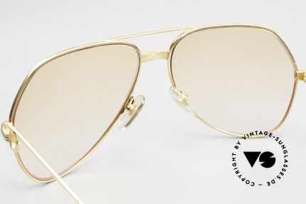 Cartier Vendome LC - L Orange Gradient Sun Lenses, unworn vintage glasses with full original Cartier packing, Made for Men