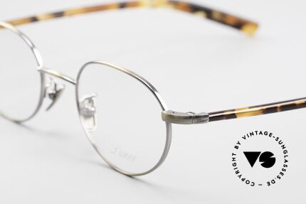 Lunor Club IV 521 AG Panto Eyeglasses Antique Gold, unworn RARITY (for all lovers of quality) from app. 2009, Made for Men and Women