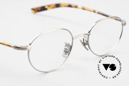 Lunor Club IV 521 AG Panto Eyeglasses Antique Gold, the precious Lunor eyeglass-frame can be glazed optionally, Made for Men and Women