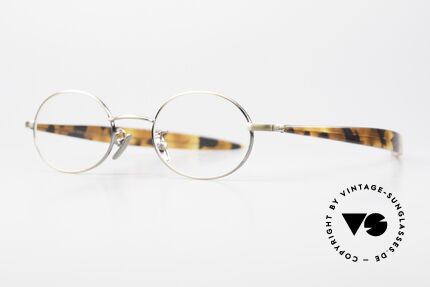 Lunor Cigar 532 AG Old Glasses Oval Antique Gold, lens width = 44mm, lens height = 32mm, bridge = 19mm, Made for Men and Women