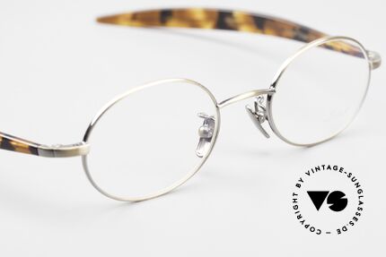 Lunor Cigar 532 AG Old Glasses Oval Antique Gold, the orig. Lunor DEMO lenses can be replaced optionally, Made for Men and Women