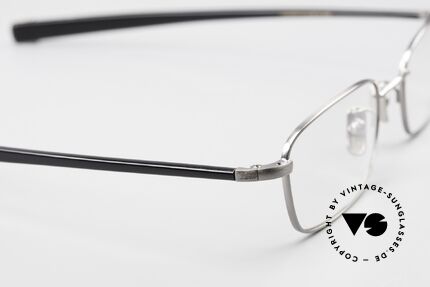 Lunor Club IV 524 AS Square Glasses Antique Silver, unworn RARITY (for all lovers of quality) from app. 2009, Made for Men