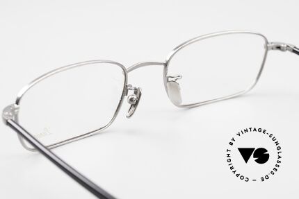 Lunor Club IV 524 AS Square Glasses Antique Silver, Size: medium, Made for Men