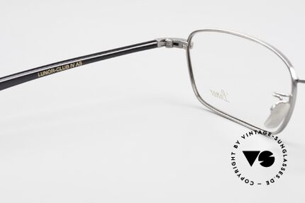 Lunor Club IV 524 AS Square Glasses Antique Silver, Size: medium, Made for Men