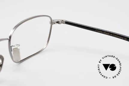 Lunor Club IV 524 AS Square Glasses Antique Silver, Size: medium, Made for Men