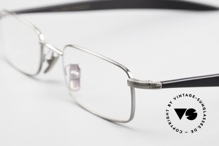 Lunor Cigar 533 AS Square Glasses Antique Silver, unworn RARITY (for all lovers of quality) from app. 2009, Made for Men and Women