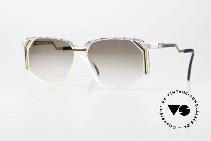 Cazal 346 Old Hip Hop Vintage Shades, creative eyewear design by CAZAL (from app. 1990), Made for Men and Women