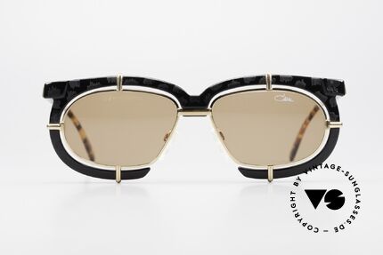 Cazal 871 Extraordinary 90's Sunglasses, ingenious frame construction with brilliant colors, Made for Women