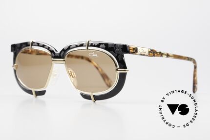 Cazal 871 Extraordinary 90's Sunglasses, fancy & chic, at the same time (a true eye-catcher), Made for Women