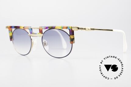 Cazal 745 Striking Old 90's Sunglasses, eye-catching frame (just distinctive CAri ZALloni), Made for Men and Women