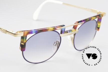 Cazal 745 Striking Old 90's Sunglasses, frame is made for lenses of any kind (optical/sun), Made for Men and Women