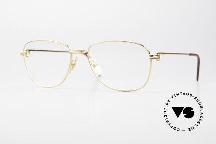 Cartier Courcelles Large 90's Luxury Vintage Specs Details