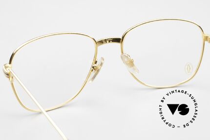 Cartier Courcelles Large 90's Luxury Vintage Specs, the frame fits optical lenses or sun lenses of any kind, Made for Men