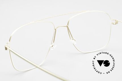 Lindberg Mikkel Air Titan Rim Men's Glasses Square Aviator, titanium frame is made for (optical) lenses of any kind, Made for Men