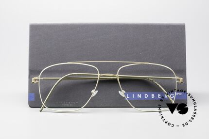 Lindberg Mikkel Air Titan Rim Men's Glasses Square Aviator, Size: large, Made for Men