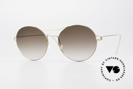 Lindberg Victoria Air Titan Rim Ladies Shades Zeiss Sun Lenses, XL oversized ladies designer sunglasses by LINDBERG, Made for Women