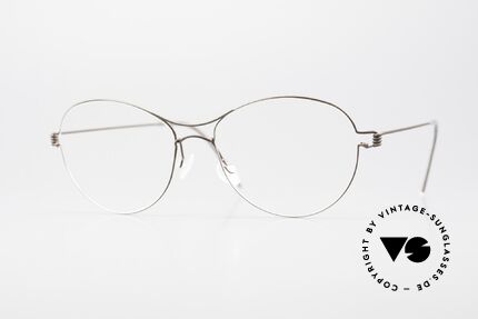 Lindberg Marlene Air Titan Rim Ladies Eyeglasses Titanium, LINDBERG Air Titanium Rim eyeglasses in size 53-16, Made for Women