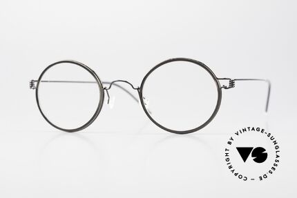 Lindberg Harley Air Titan Rim Round Glasses Women & Men Details