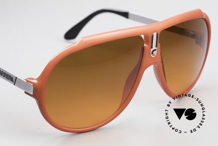 Carrera 5512 80's Glasses Iconic Movie Shades, unworn vintage rarity with ultra-rare SUNSET sun lenses, Made for Men