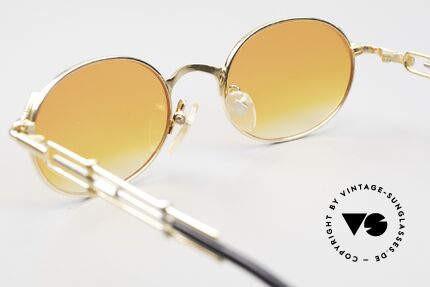 Jean Paul Gaultier 55-4178 Adjustable Vintage Frame Oval, NO RETRO; an old original from 1994; size 48-20, Made for Men and Women