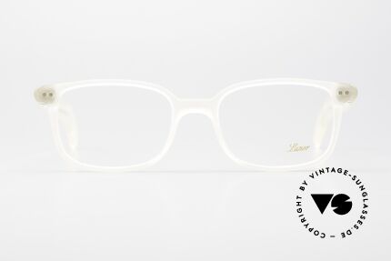 Lunor A6 245 Designer Eyeglasses Acetate, the "A" stands for 'acetate' (with precise riveted hinge), Made for Men and Women