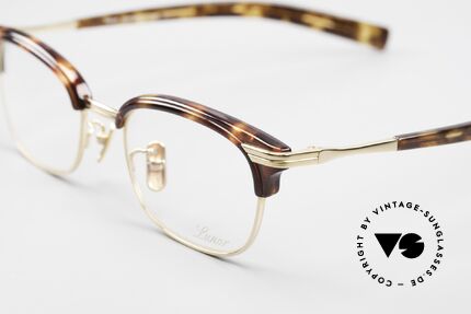 Lunor Combi 95 Combi Titan Frame Gold Plated, model 95, GP: GOLD PLATED, size 47-18, 141mm temple, Made for Men and Women